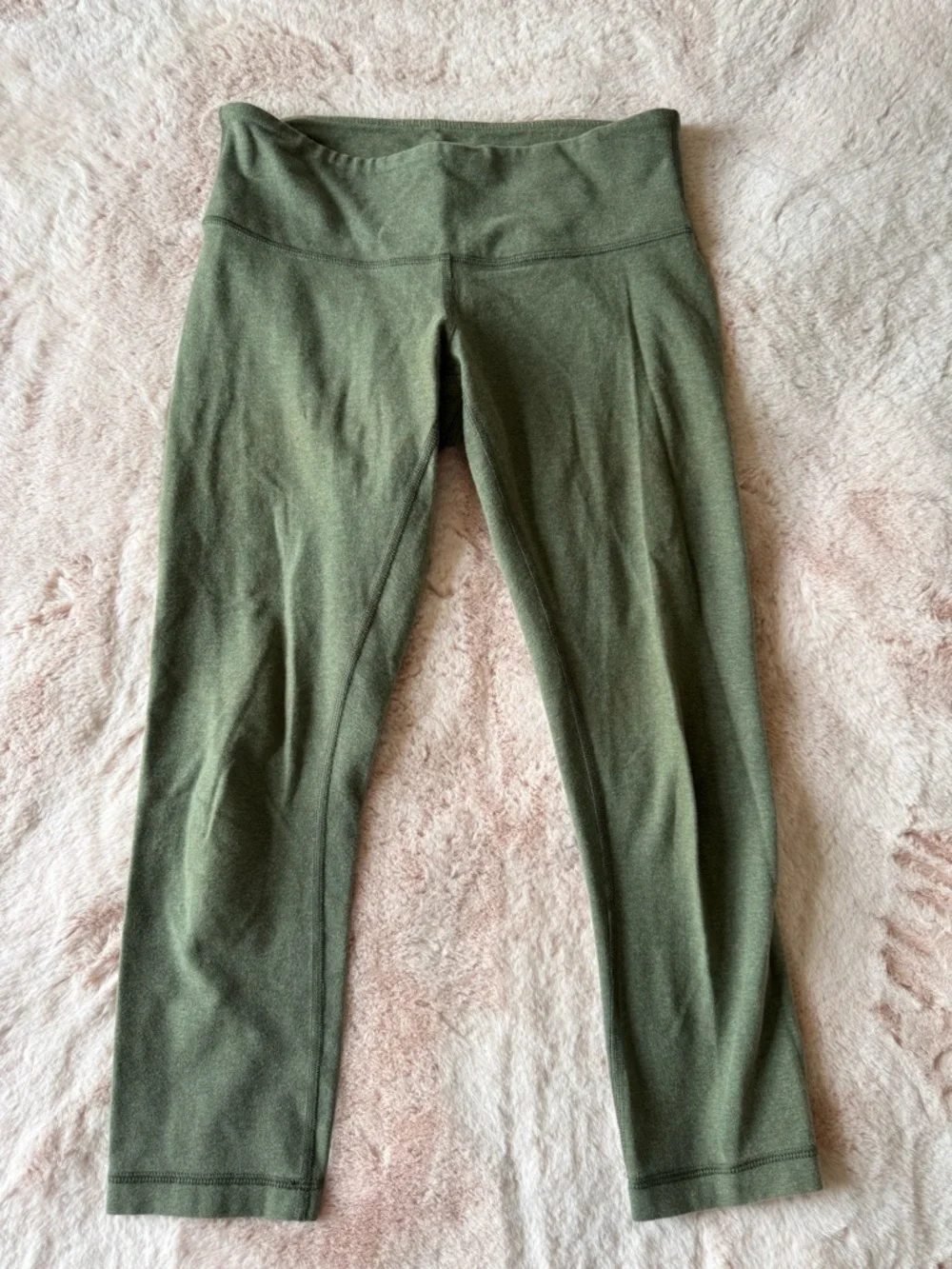 Lululemon Olive Green Leggings Size 6